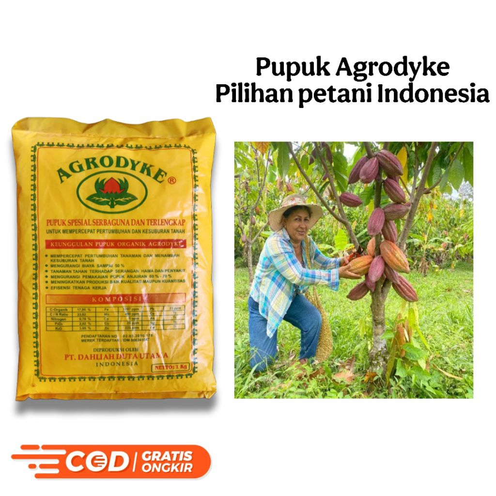 Pupuk Agrodyke pelebat buah & pencegahan serangan hama