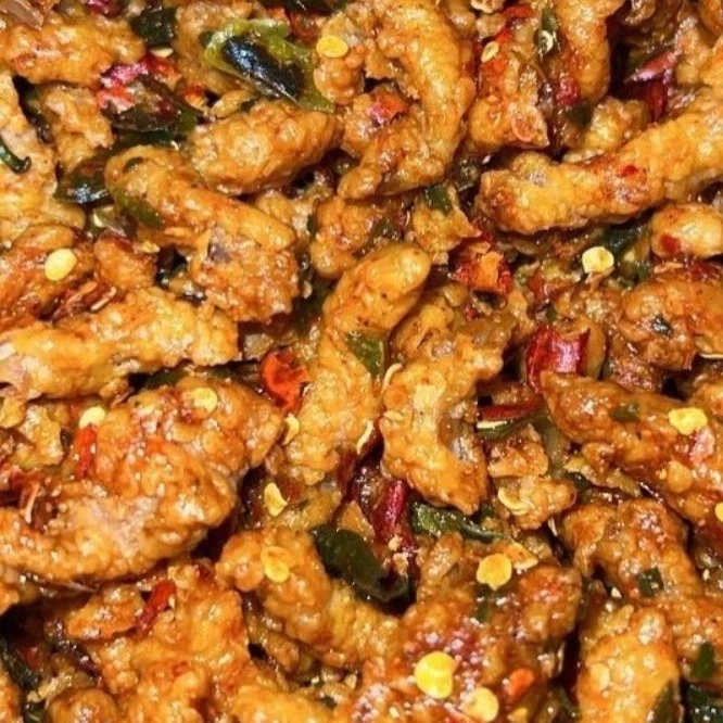 

Usus Ayam Netto 100 gram / Usus Ayam Krispi / Usus Ayam Krispi Jajanan Khas Nusantara