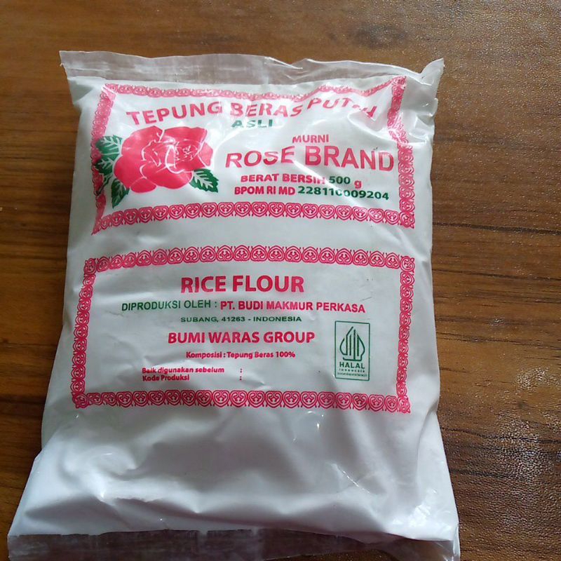 

rose brand tepung beras putih kemasan 500 gram murah berkualitas