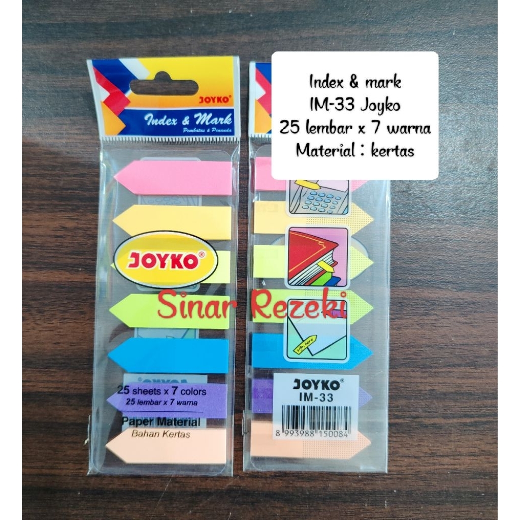

1 set!!IM-33!Index & mark joyko IM-33/IM33/pembatas dan penanda joyko
