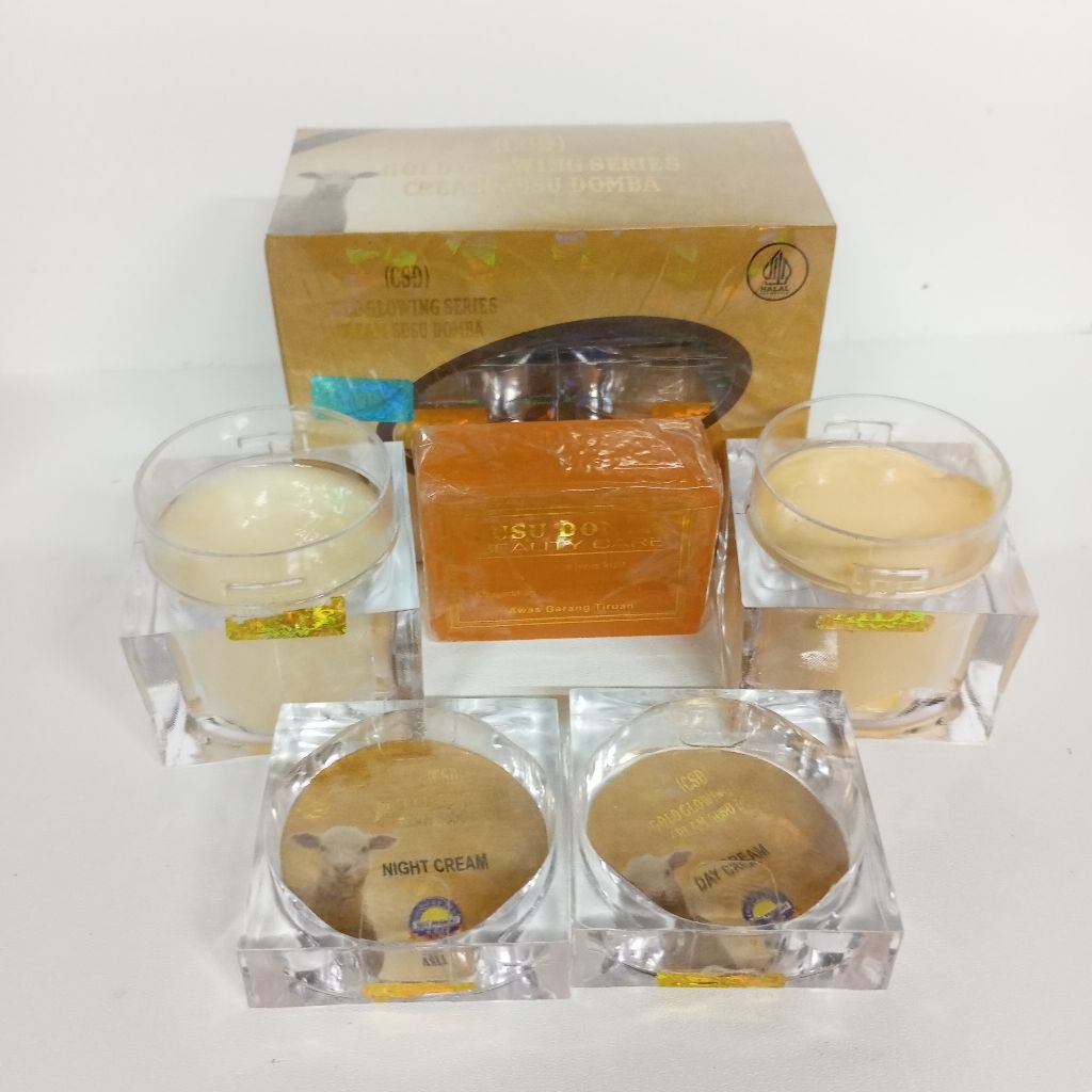 Paket CSD Gold 30gr Holo MDS Biru // Csd MDS Beaar