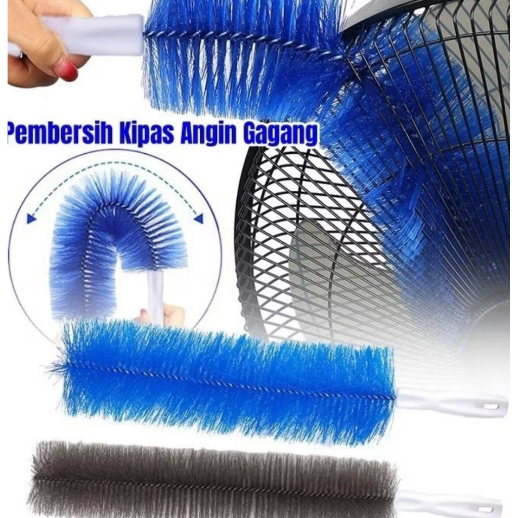 SIKAT KIPAS ANGIN Alat Pembersih Kipas Gagang Panjang / Sikat Pembersih Serbaguna Multifungsi Bisa L