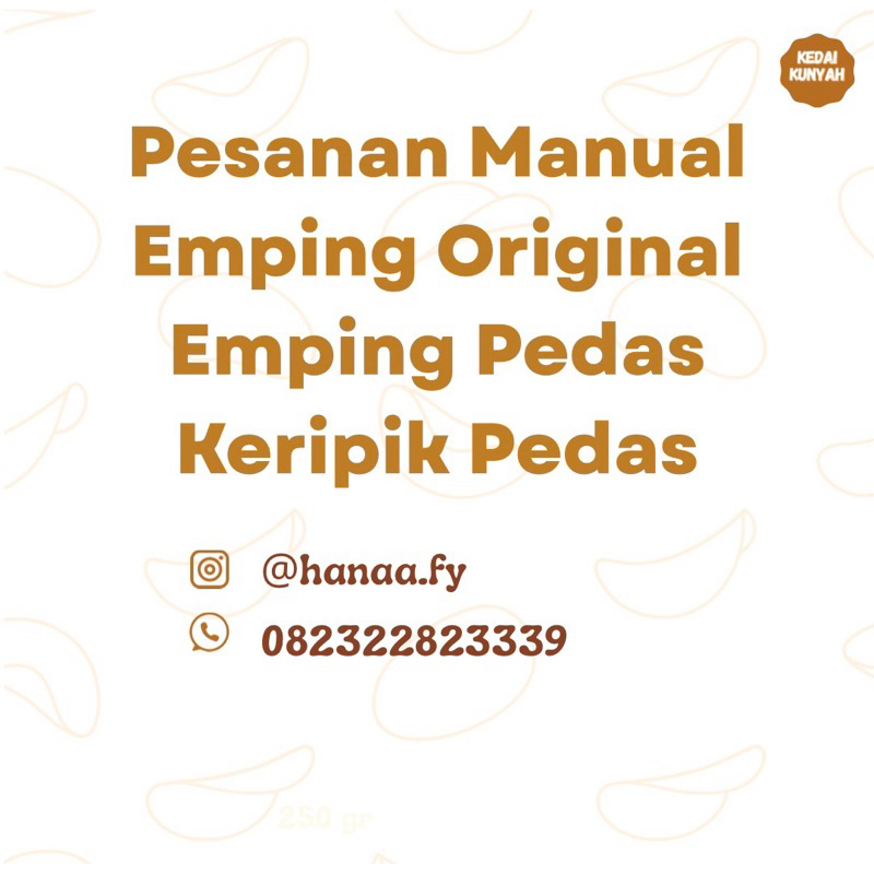 

Emping Pedas 1 kilogram