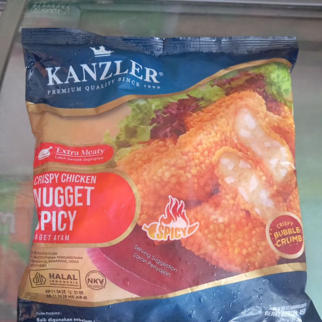 

Nuget kanzler crispy pedas