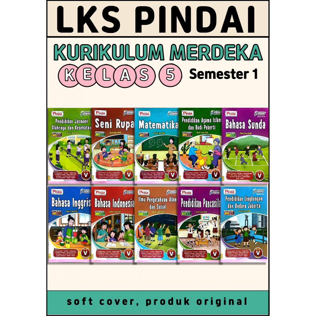LKS PINDAI (ARYA DUTA) KELAS 5 SEMESTER 1 KURIKULUM MERDEKA (2025)