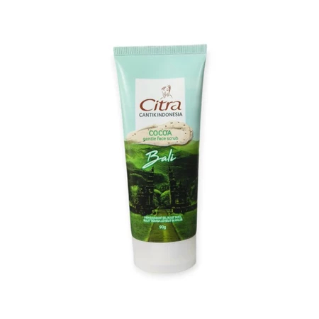 Citra Cocoa Gentle Face Scrub Pembersih Pencuci Muka 90G