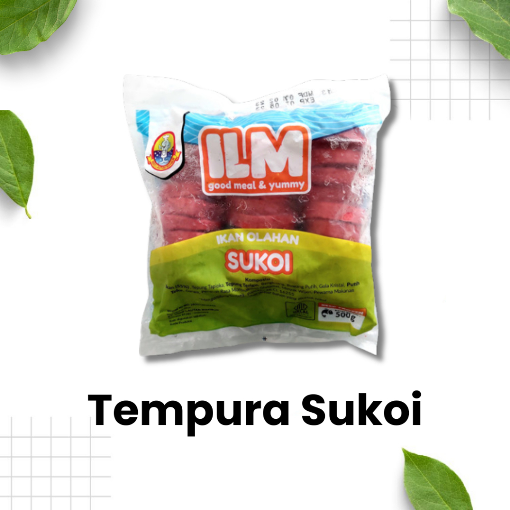 Tempura Sukoi 1 Pack / tempura ikan / olahan ikan / olahan sukoi / Sidoarjo Surabaya