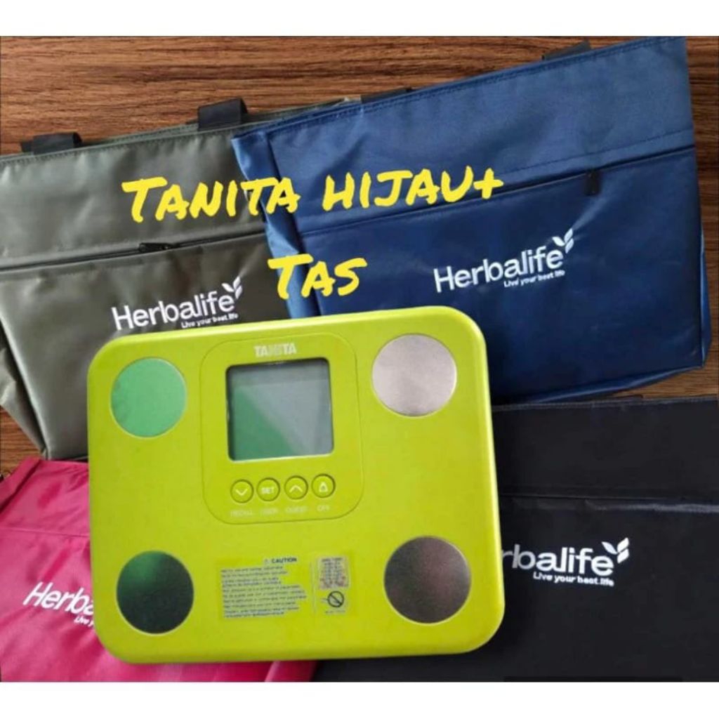 Timbangan Tanita hijau #herbalife