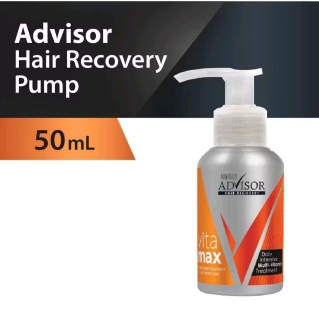 Makarizo advisor hair recovery pump / vitamin rambut