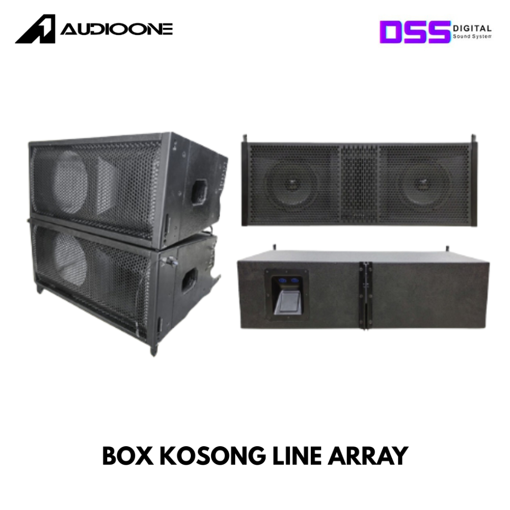 Box Kosong  Line Array Merk Audio One Single - Doubl  box kosong line array | dss