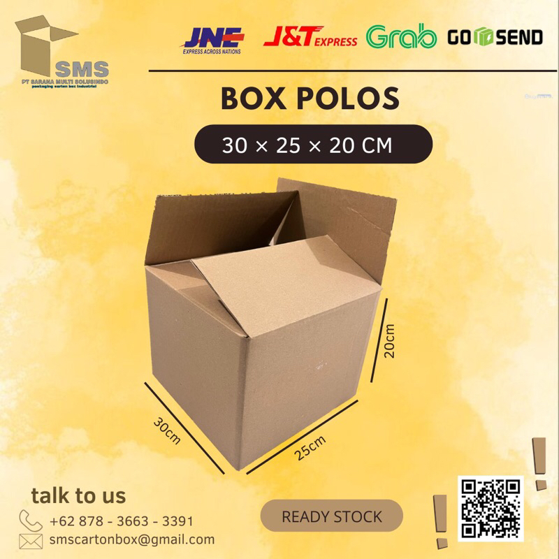

KARDUS/CARTON BOX UK 30x25x20 CM