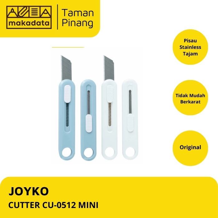 

JOYKO CUTTER CU-0512 MINI / PISAU CUTTER (1PCS)