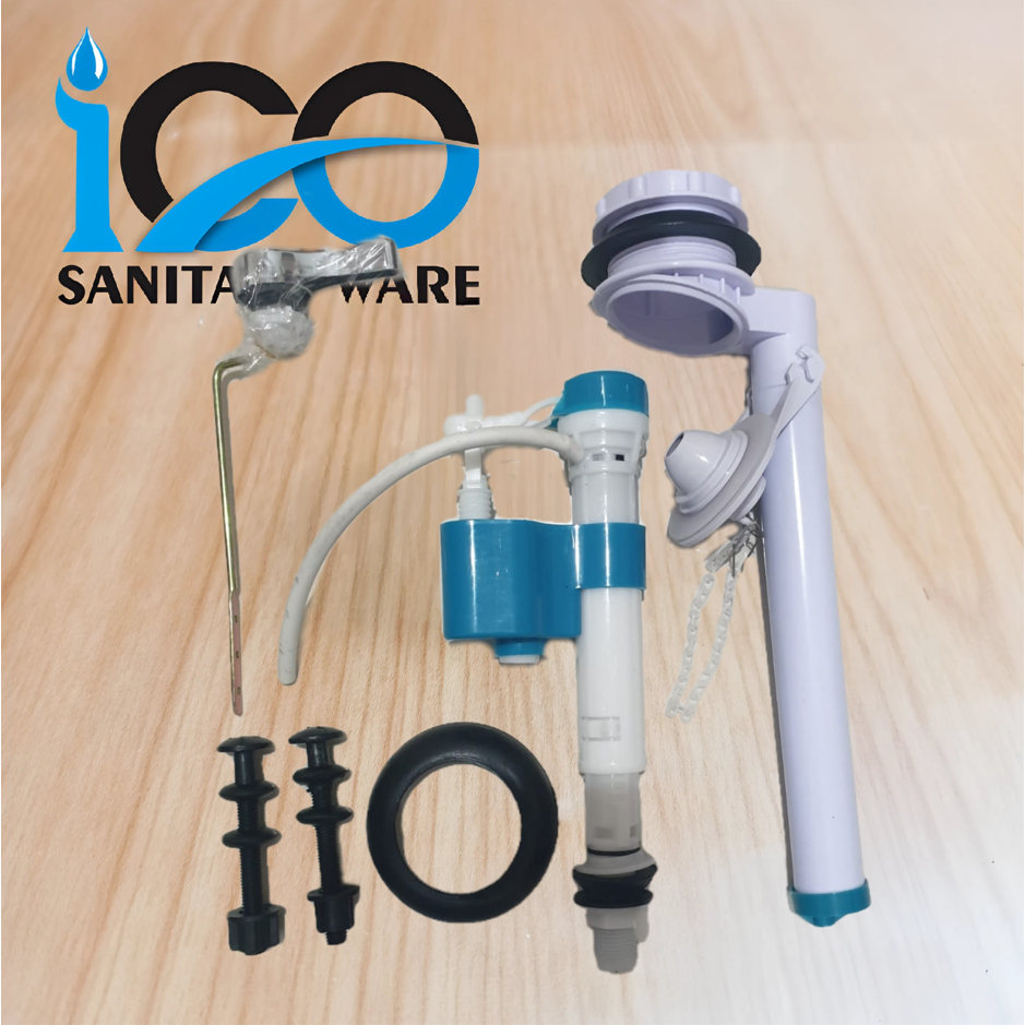 Pelampung dan flush wc engkol samping otomatis