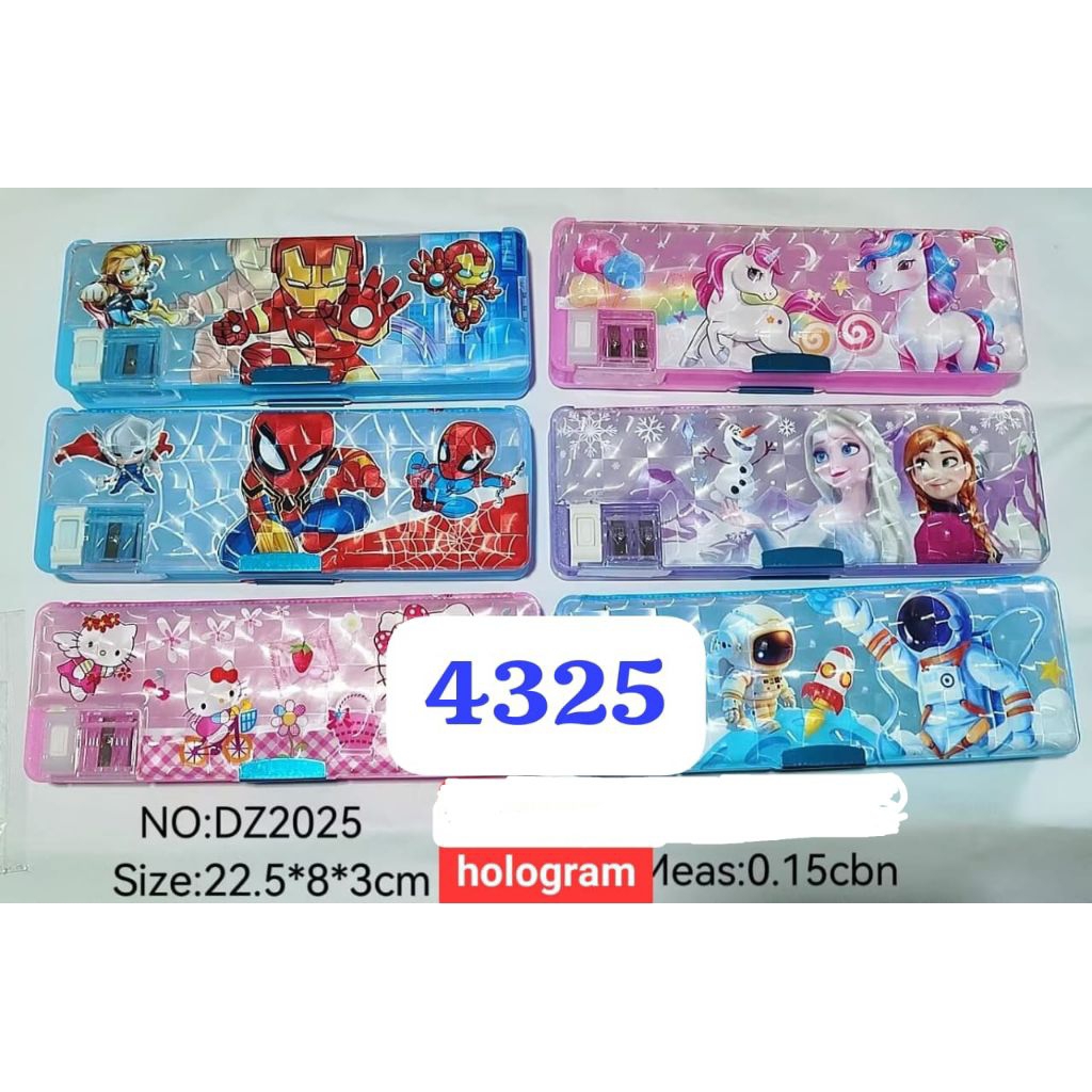 

KOTAK PENSIL / PENCIL CASE MAGNET HOLOGRAM + RAUTAN DZ-2025