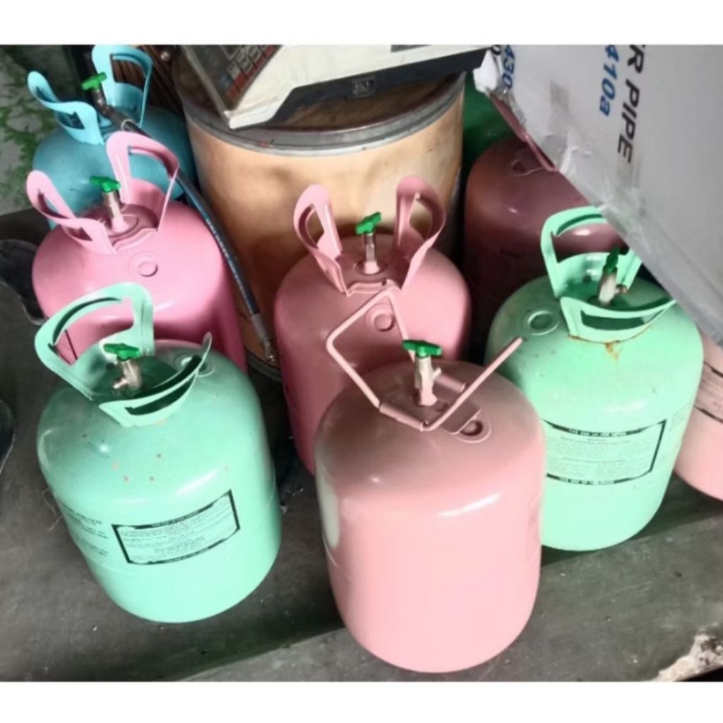 tabung freon bekas kosong
