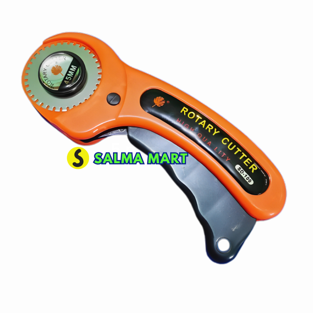 

PEMOTONG PUTAR PERFORASI 45mm Alat Pembuat Tanda Sobek Kupon Nota Rotary Cutter Kertas Putus-Putus
