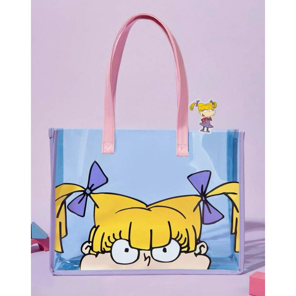 [READY STOCK] Nick 90’s Clear Bag - Angelica Tote Bag - Rugrats Nickelodeon Bag
