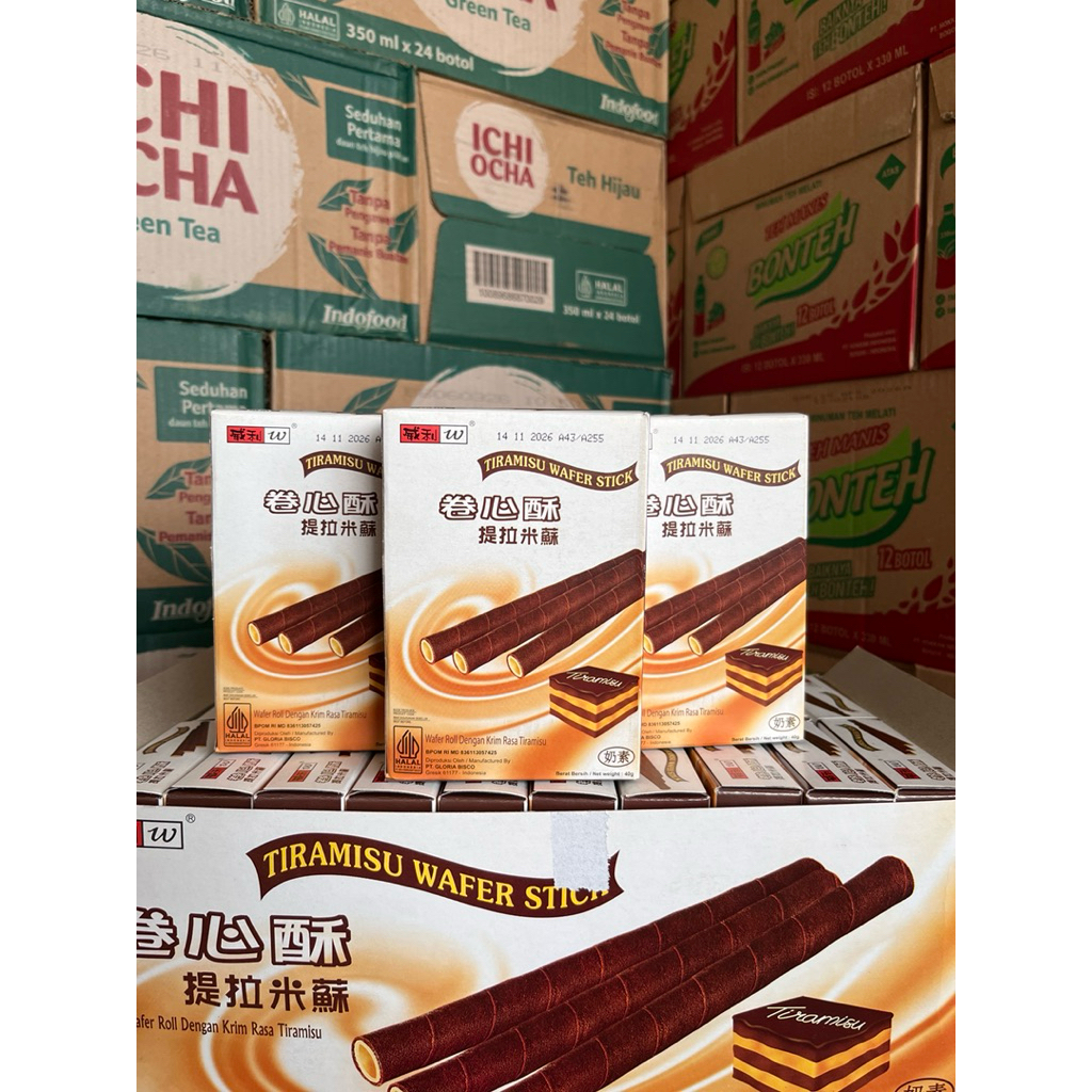 

wafer stik tiramisu 40gr isi 20