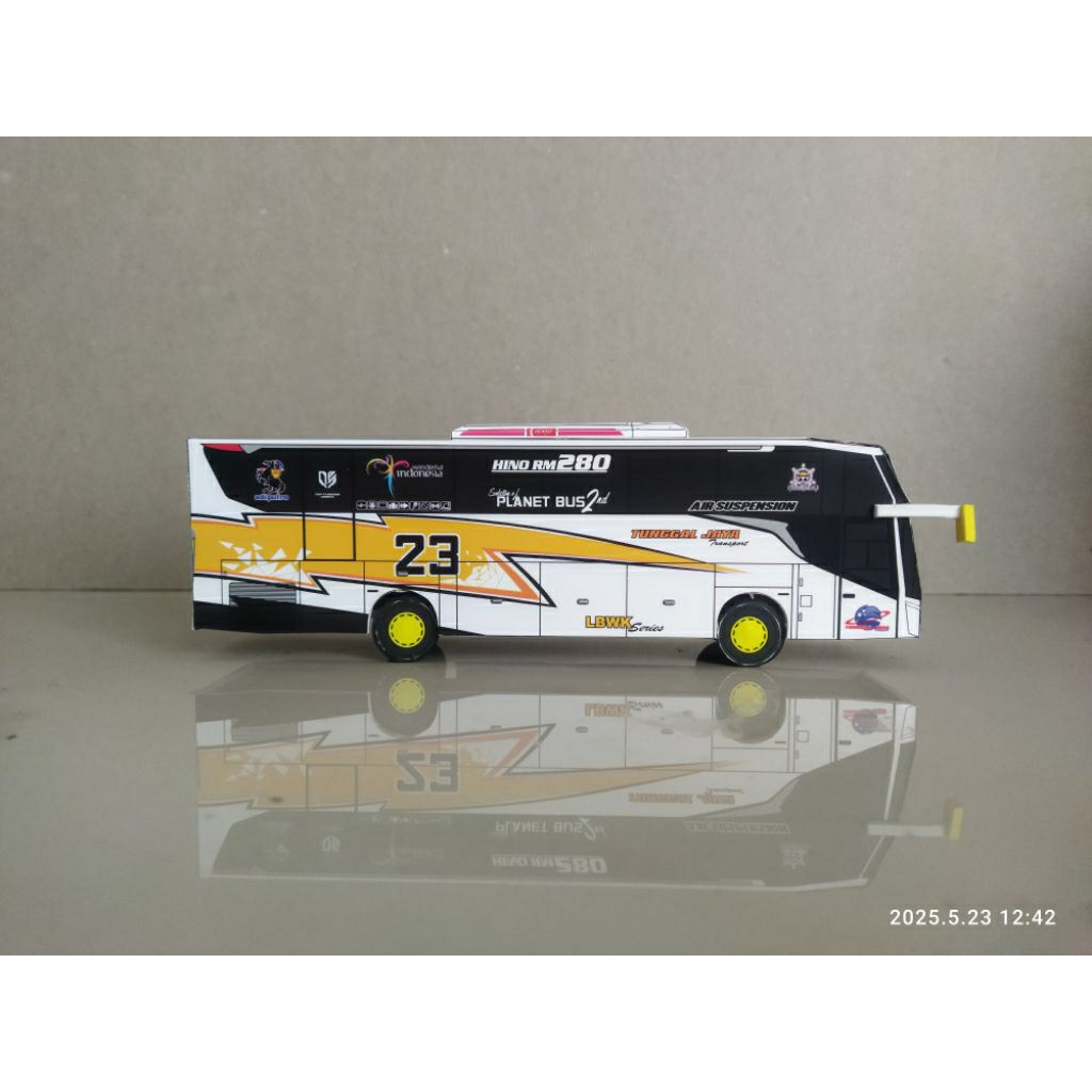 Miniatur Bus Tunggal Jaya Transport Bentas Jetbus5