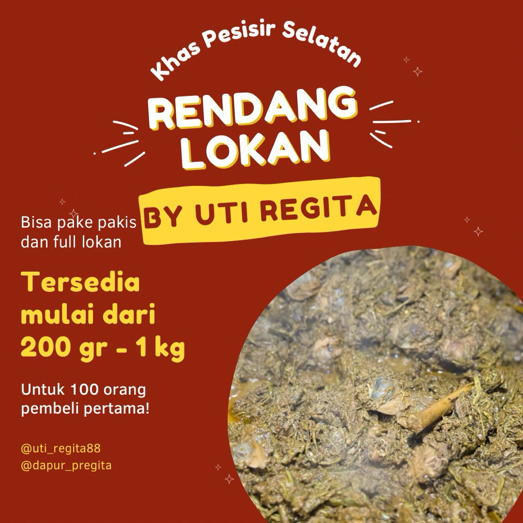 

rendang lokan pake pakis khas pesisir selatan by uti regita