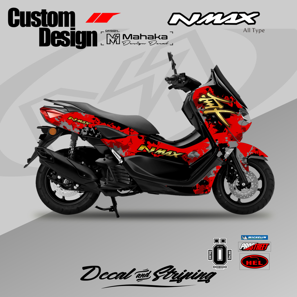 Striping Full Body Nmax All Type Hayabusa
