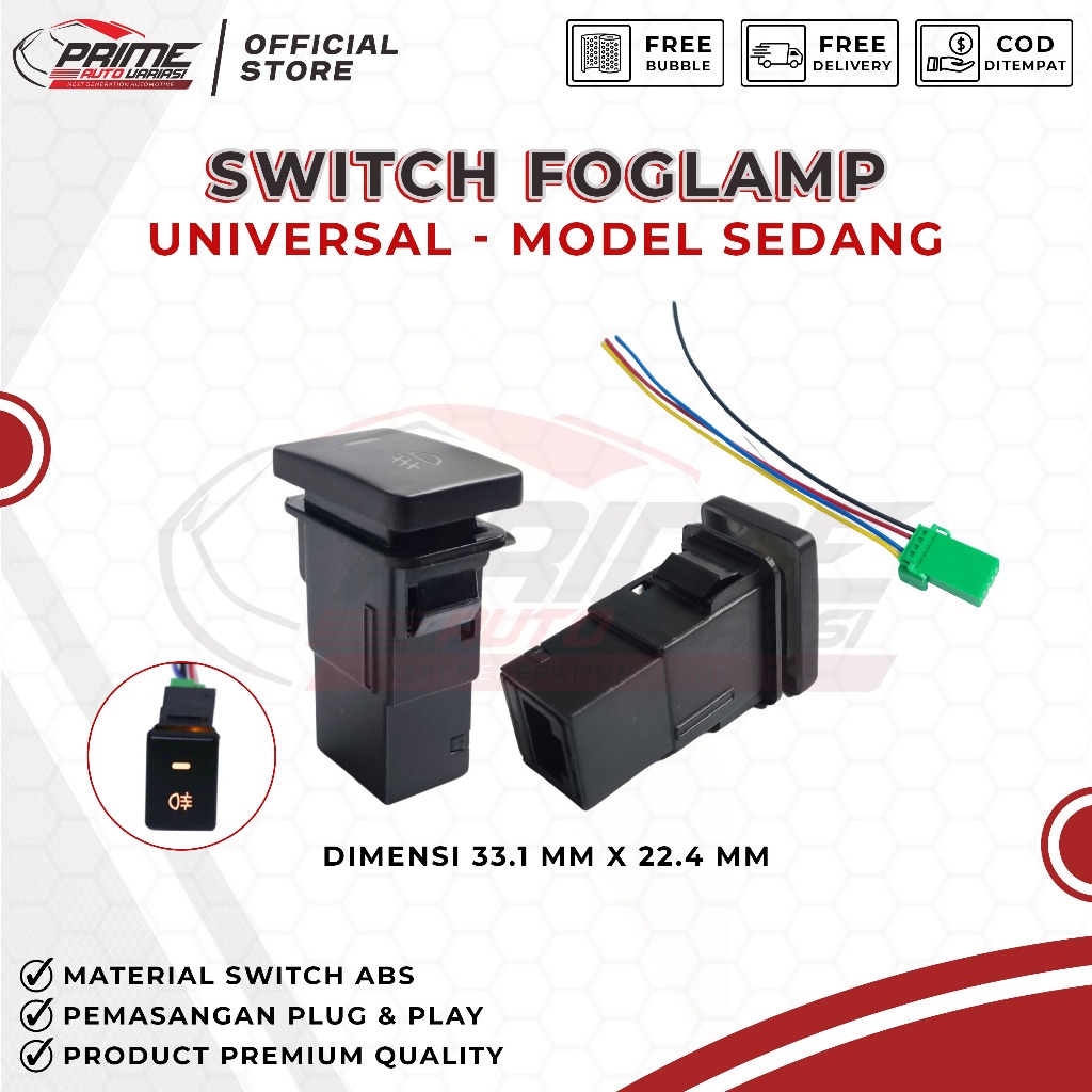 Saklar Switch Foglamp Lampu Kabut Suzuki ALL NEW ERTIGA - Saklar Switch Foglamp Lampu Kabut Suzuki X