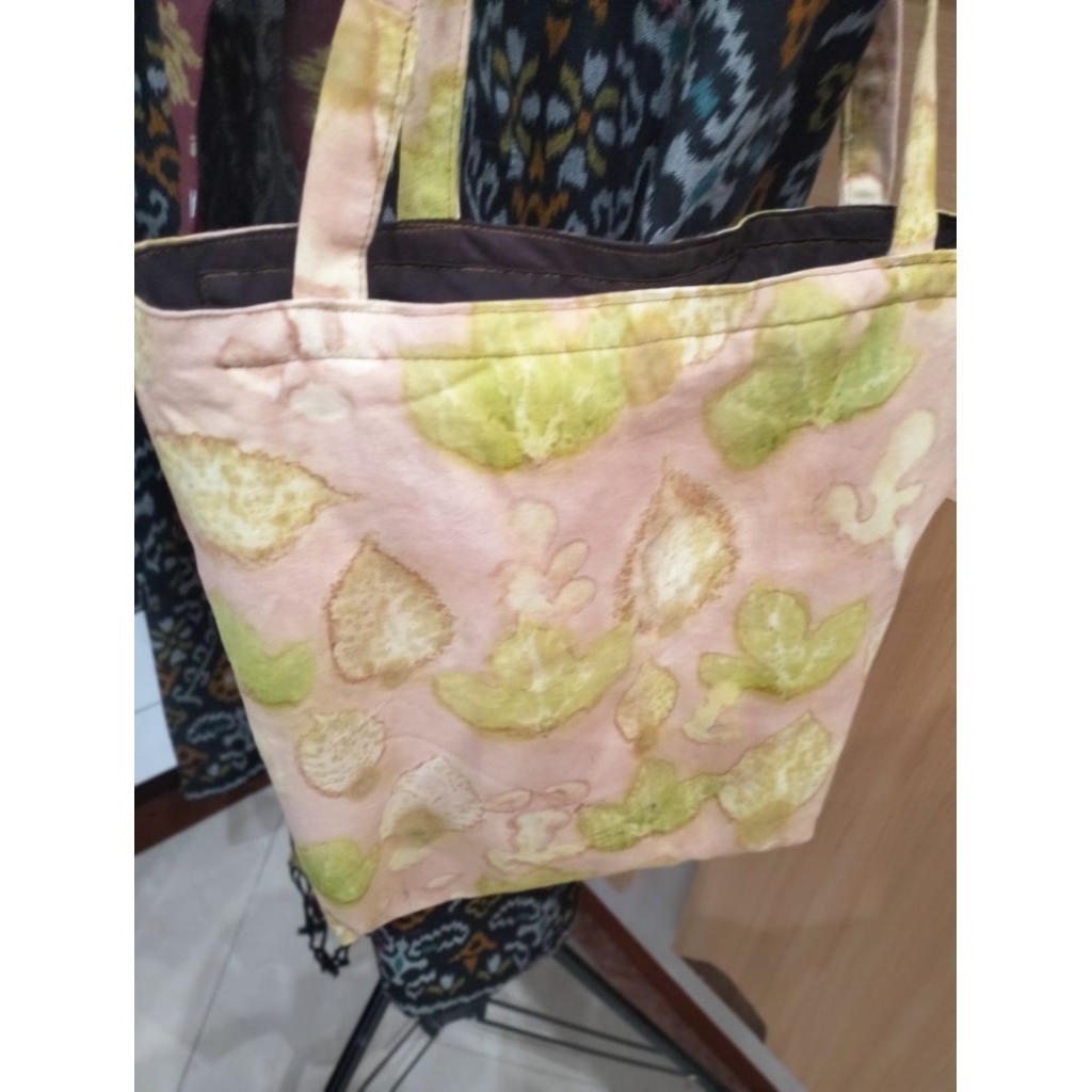 Tas Tote bag ecoprint