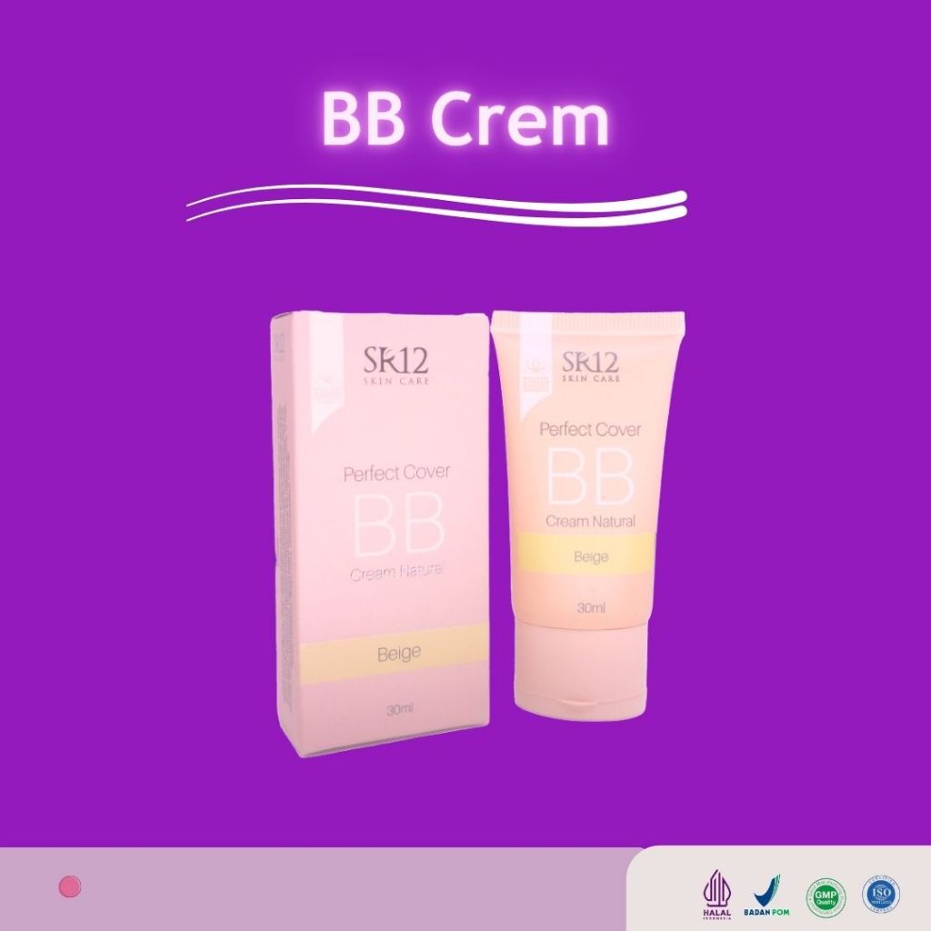BB Cream SR12 BB Cream Glowing Alas Bedak SR12 Pencerah Wajah SR12