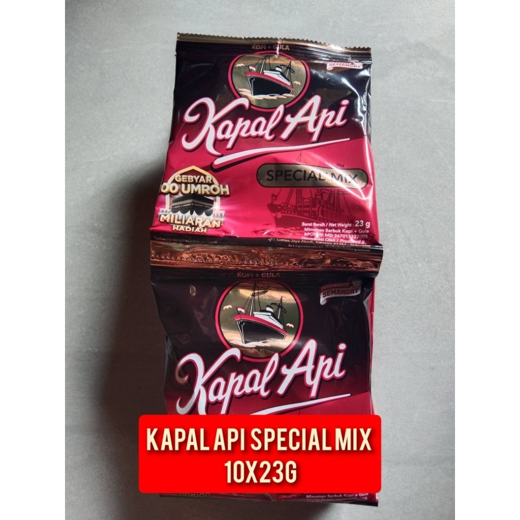 

Kopi Kapal Api Instan 10x23g