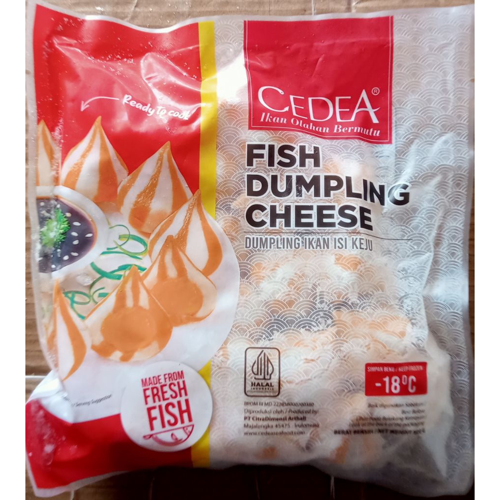 

Dumpling Keju Cedea 500gr/Zee Frozen Mart