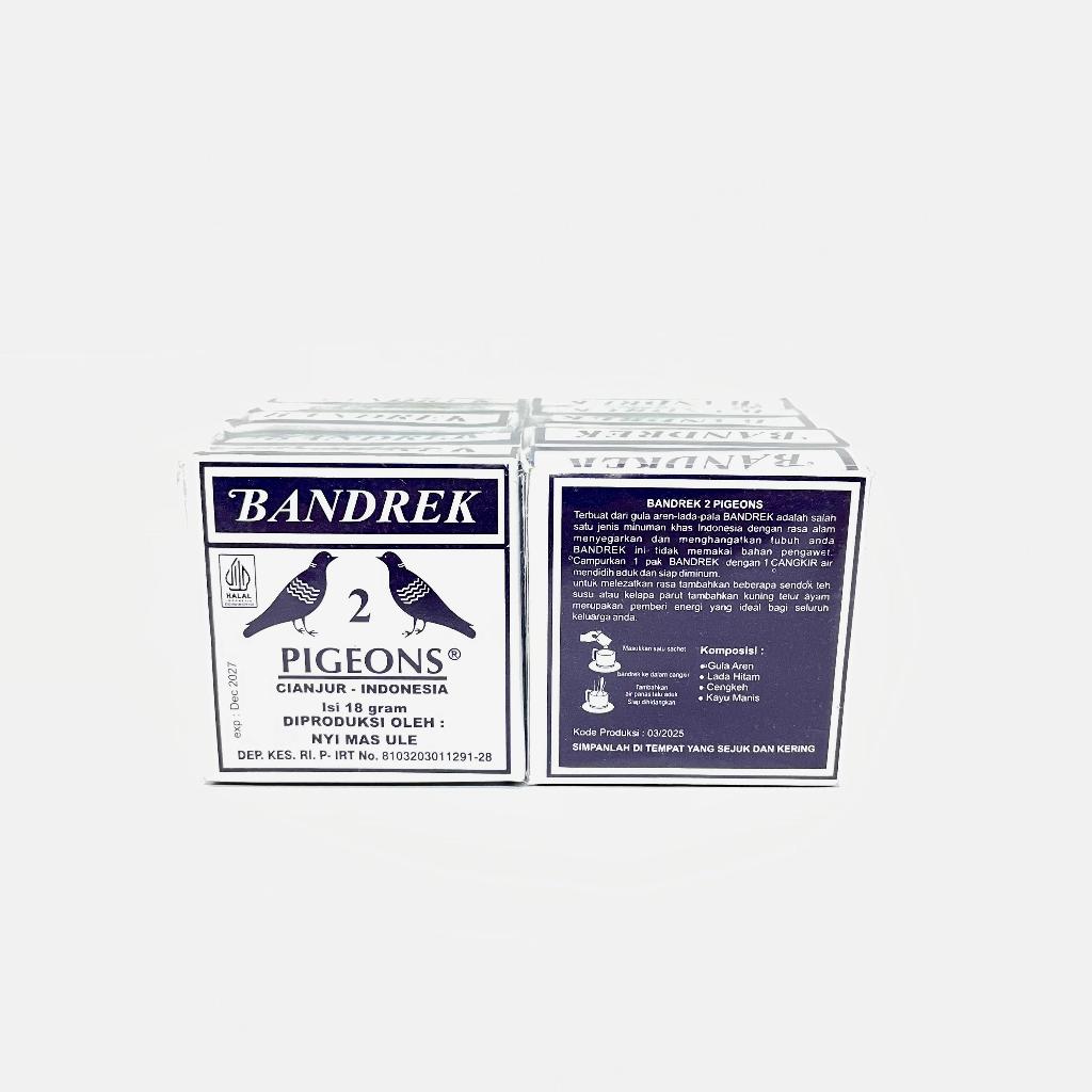 

2 PIGEONS - Bandrek Khas Cianjur isi 10 pcs