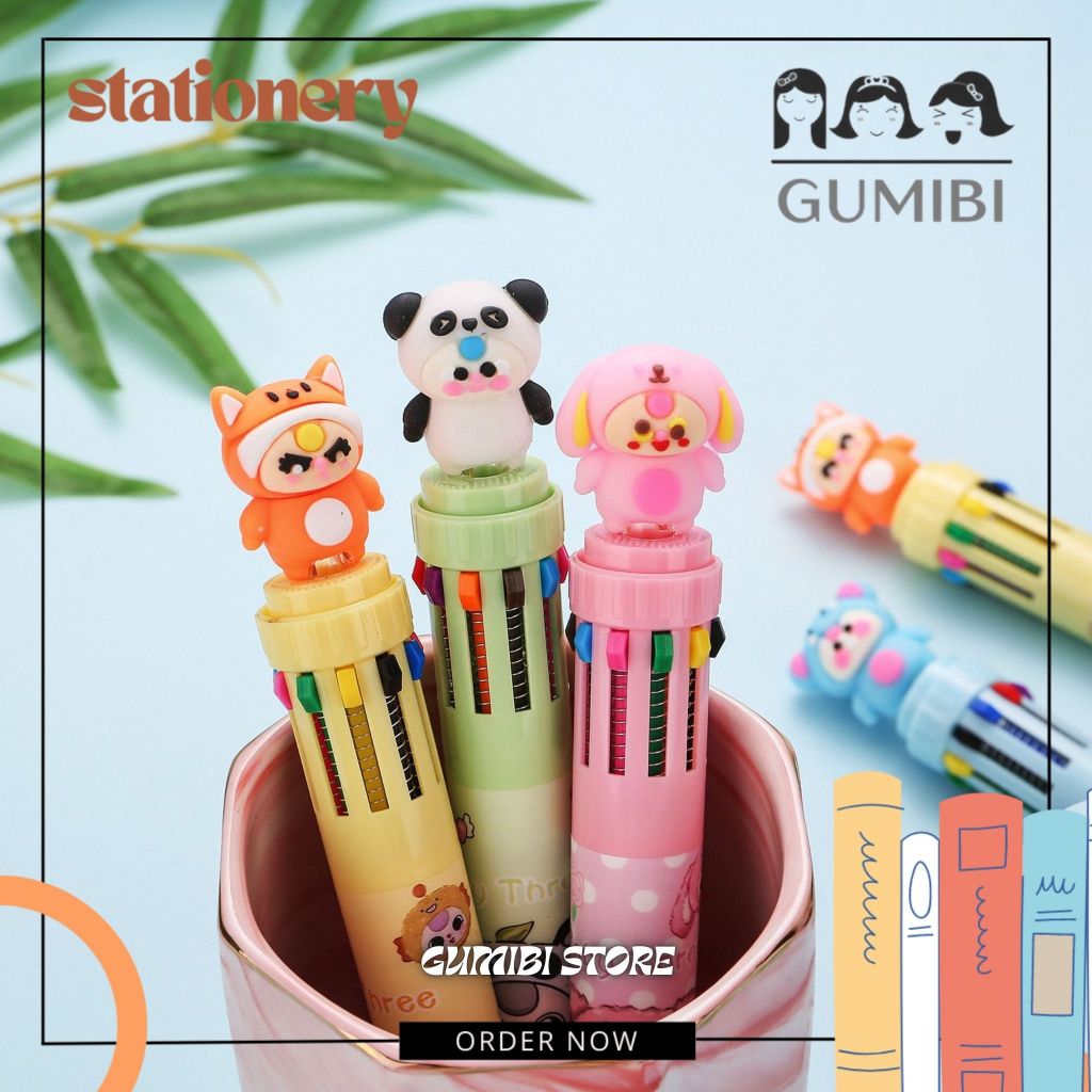 

PULPEN 10 WARNA BABY THREE PULPEN CETEK WARNA WARNI BABY THREE PENA GEL PEN PULPEN BABY THREE LUCU TERMURAH