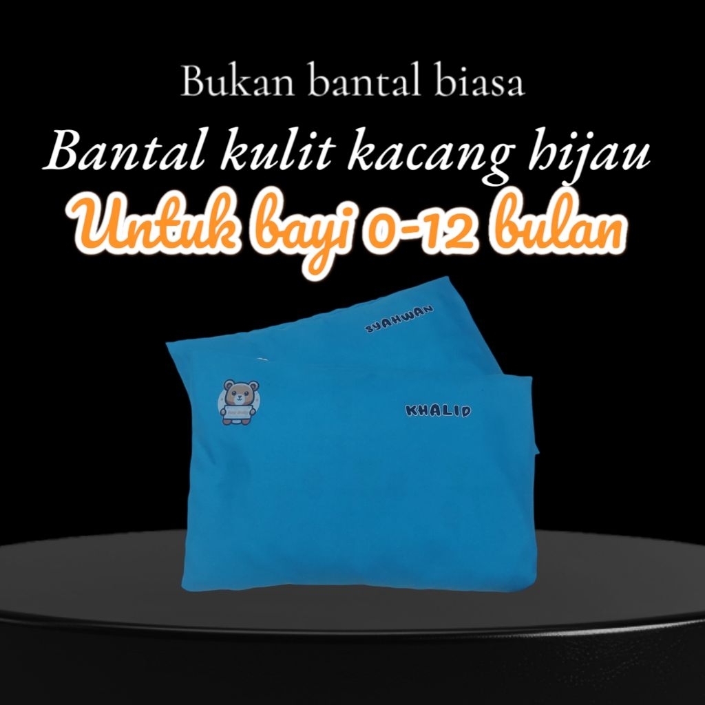 Bukan bantal biasa (Bantal kulit kacang hijau) anti peyang mencegah kepala peyang dan mengatasi kepa