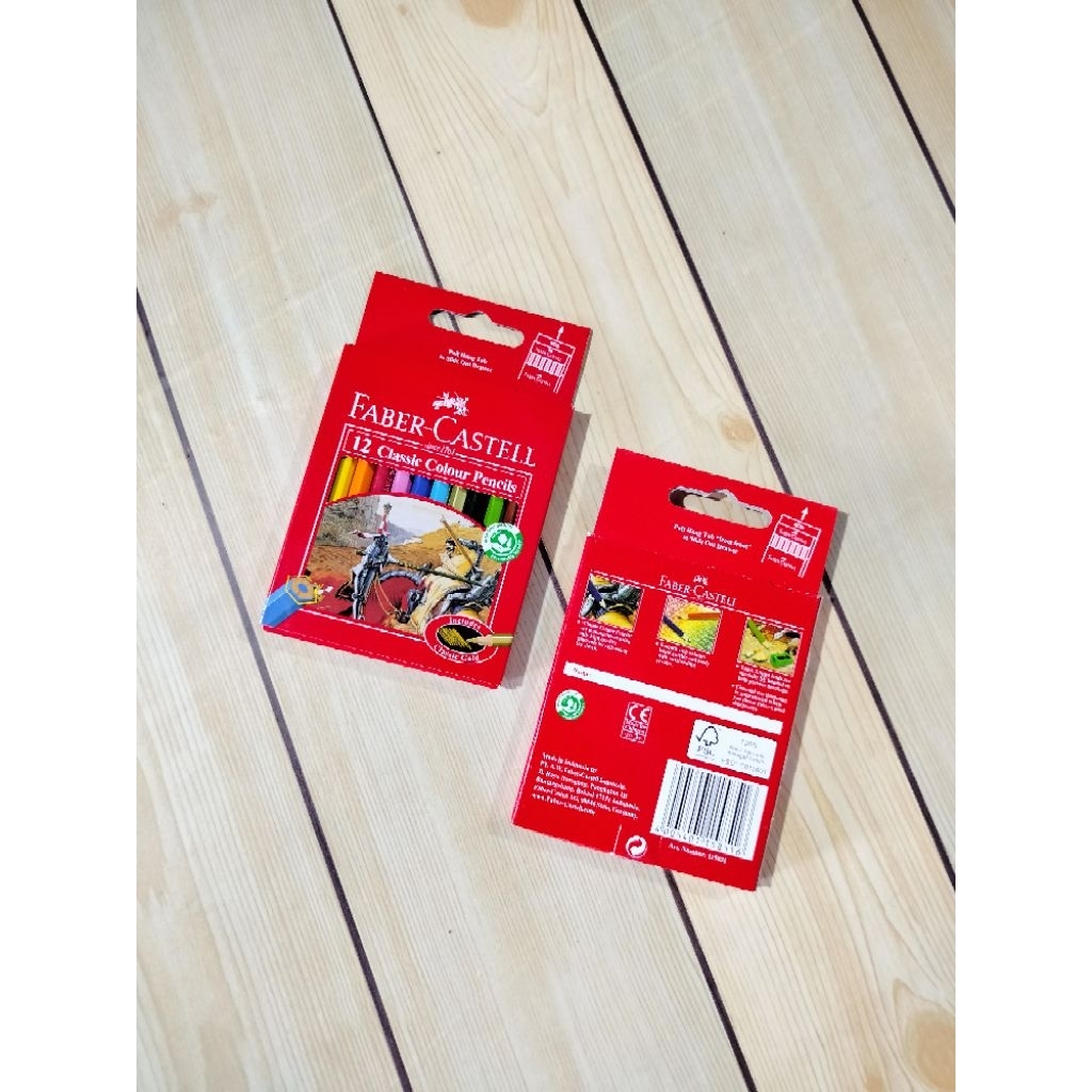 

Grosir Faber-Castell Classic Colour Pensil 12 Warna Pendek