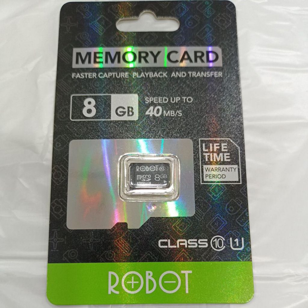 memory card 8GB robot