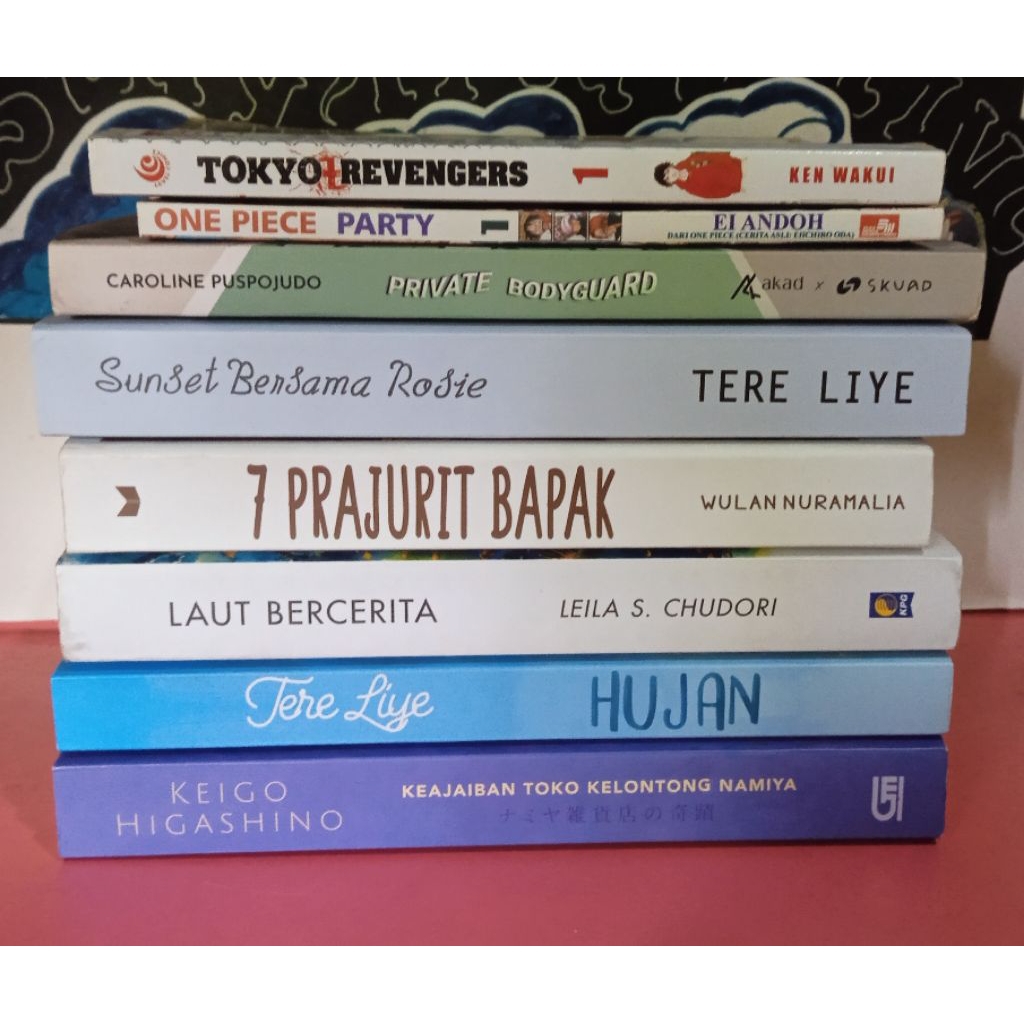 preloved novel & manga