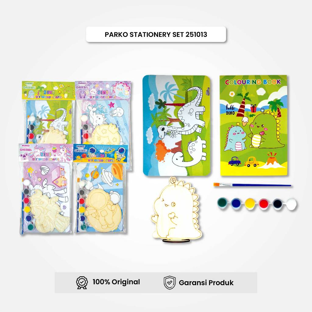 

PARKO Paket Lomba Melukis Anak Tk Sd / Diy Coloring Set For Kids 251013 / Hadiah Hampers Ulang Tahun