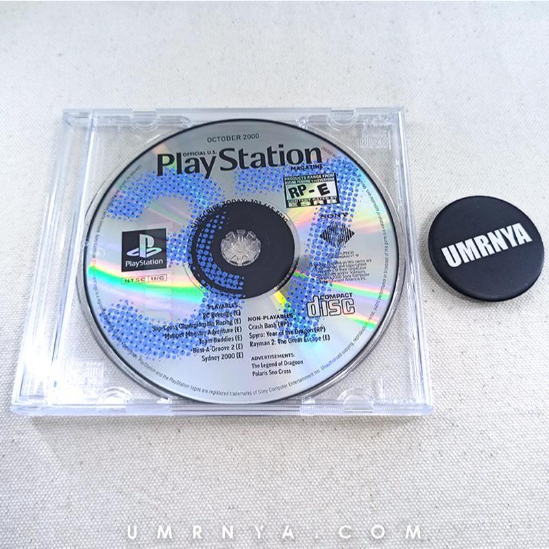 Games PS1 Kaset CD Original Official PlayStation Magazine Vol 37 US