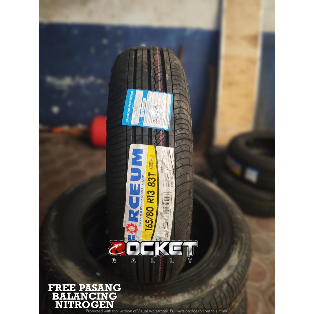 Jual Ban Mobil Merk FORCEUM ECOSA Ukuran 165/80 Ring 13 Ban Velg Standar Ring 13 Ban Mobil Tubles