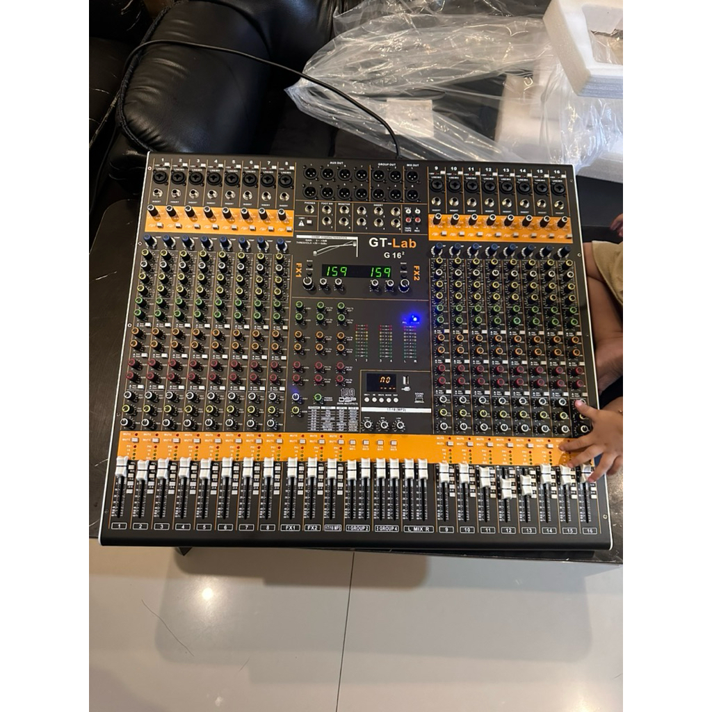 Mixer gt lab 16 chanel gen 2 g16 double effek original by rdw