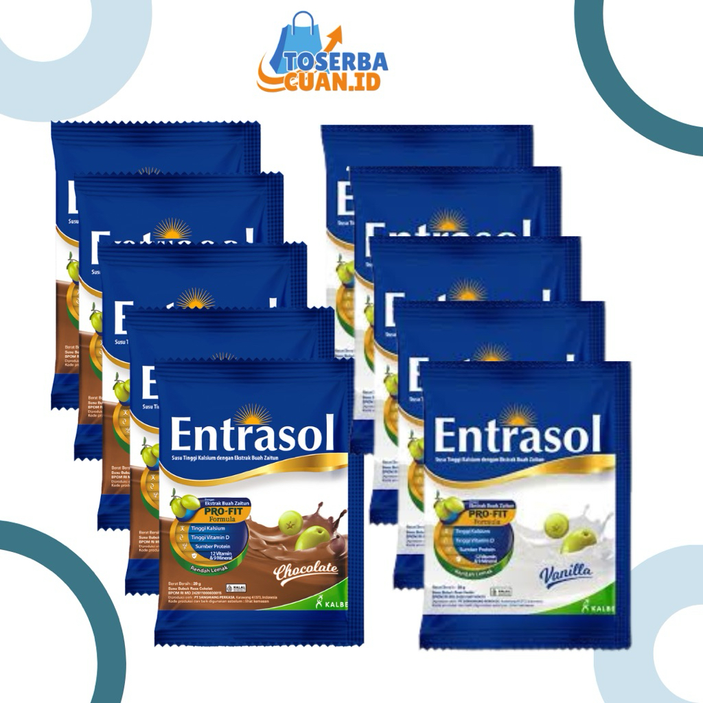 

Entrasol Gold Sachet Renceng Vanila Coklat 10 PCS