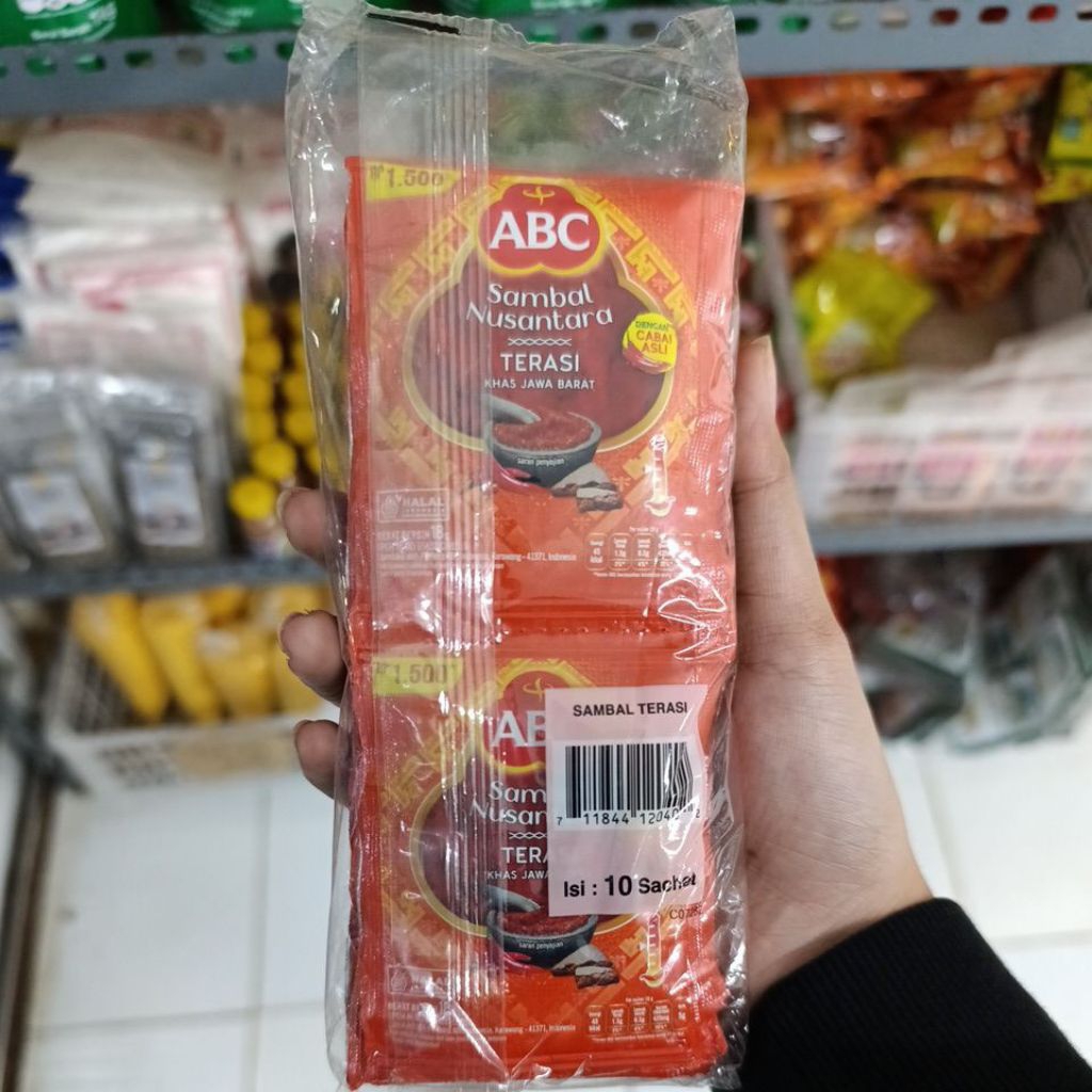 

Sambal Nusantara Terasi sachet