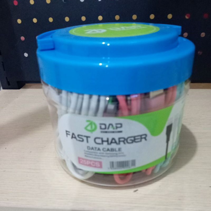 Kabel Data Iphone merk DAP FAST CHARGER