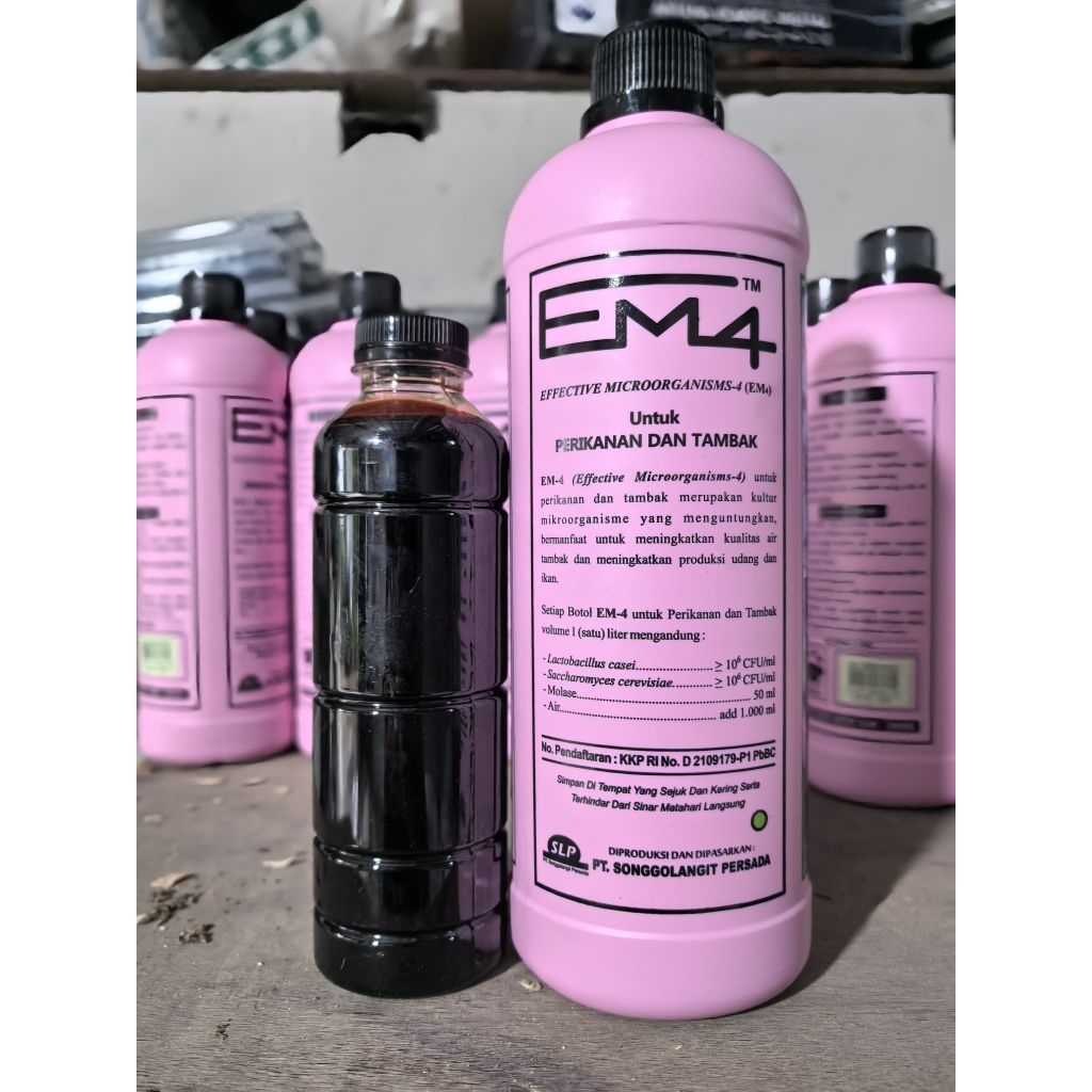 Em4 perikanan tambak dan molase em4 ikan