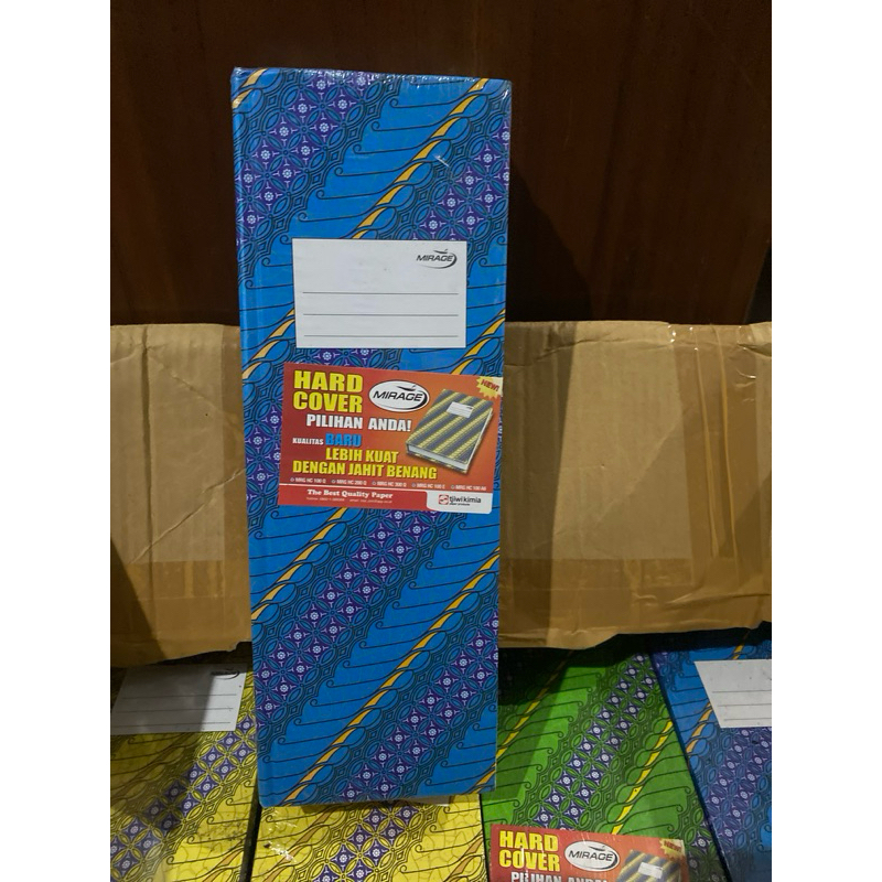

BUKU EKSPEDISI 100 lembar MIRAGE 1 pack (5buku)
