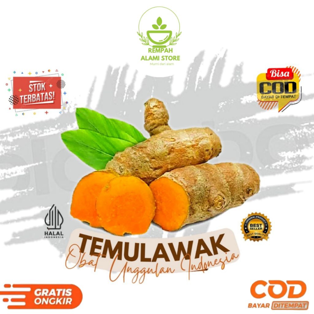 

Temu lawak segar 1 kg - temulawak fresh COD (1)