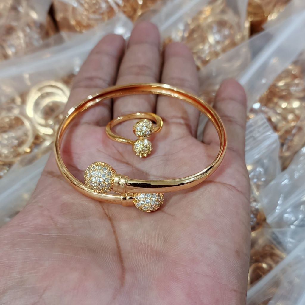 GELANG BOLA BOBA MATA FREE CINCIN BOLA MATA KOIN