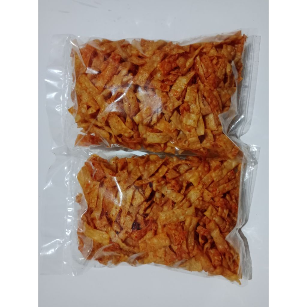 

KRIPIK PANGSIT,/KRIPIK PANGSIT KANG ST/KRIPIK 200gram