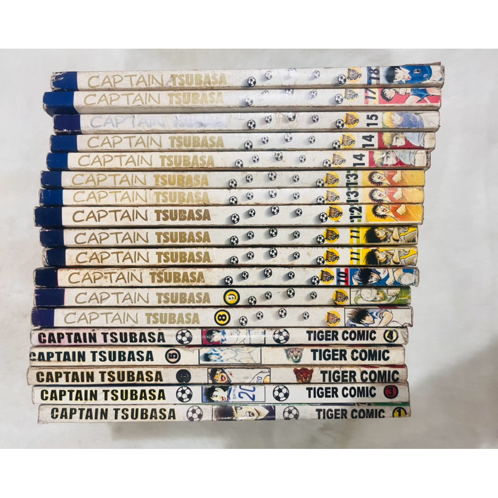 Komik Captain Tsubasa Vol 1-18 Cabutan Versi Tiger comic