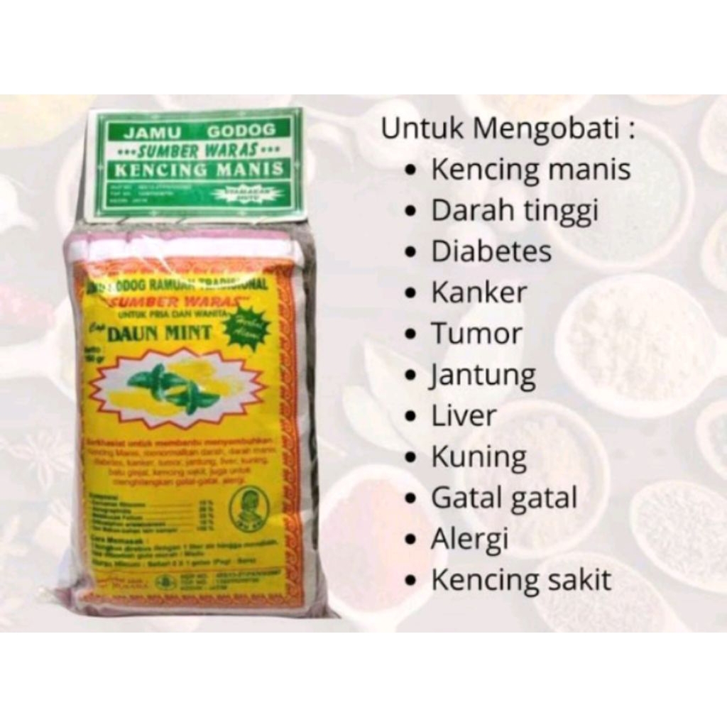 

jamu godog kencing manis diabetes darah tinggi gatal gatal alergi
